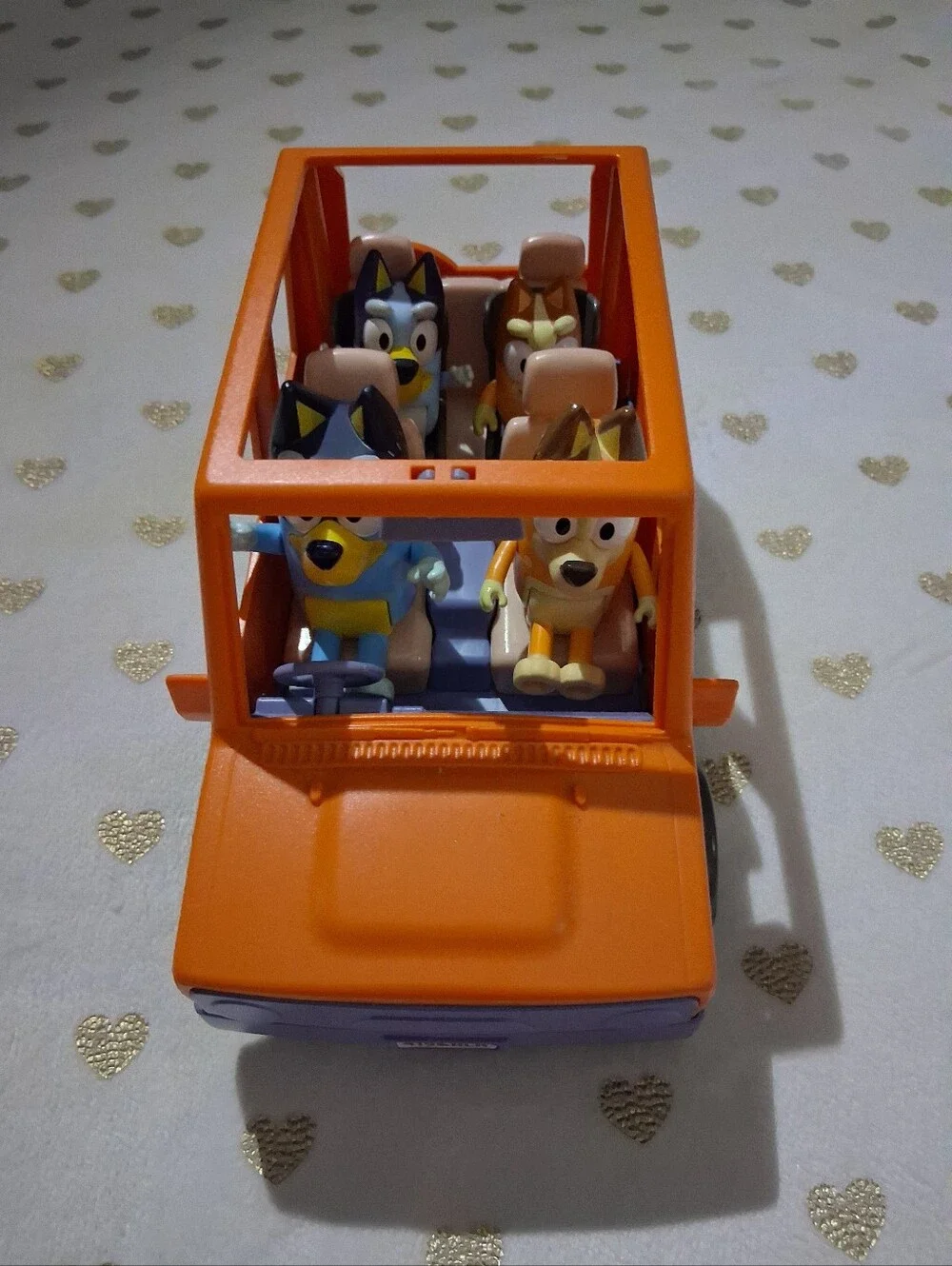🔥3/$70 Bluey Heeler Family Figures & Car